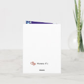 Lehrerin Winter Break Card Karte (Rückseite)