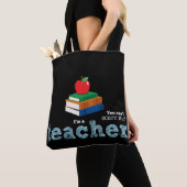Lehrerin zitiert Typografie Tasche (Von Nahem)