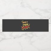 Lehrerin zu sein ist einfach wasserflaschenetikett (Einzelnes Label)