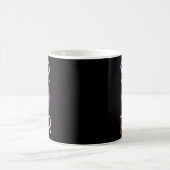 Lehrerin zurück zur Apple Schule Gefärbte Krawatte Kaffeetasse (Mittel)