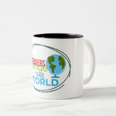 Lehrerin Zweifarbige Tasse (VorderseiteRechts)