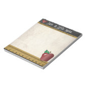 Lehrerinformation | Vintager Stil Notizblock (Rotiert)