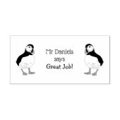 LehrerInnen Großer Job Puffin Rubber Briefmarke Gummistempel (Prägung)