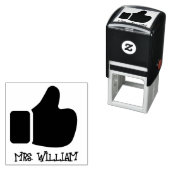 LehrerInnen mögen Lob für die Ermutigung Permastempel (Beispiel)