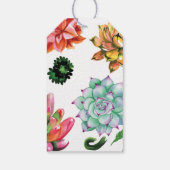 LehrerInnen Pflanze der sich entwickelnden Wissens Geschenkanhänger (Rückseite)