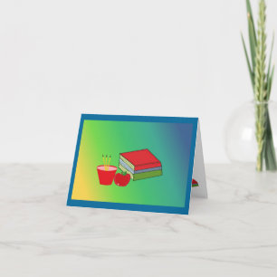 LehrerInnen Schreibgeräte Feiertagskarte