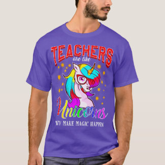 LehrerInnen sind wie Einhörner, die Magie zum Gesc T-Shirt
