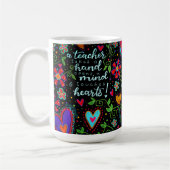 LehrerInnen Touch unserer Zitate-Inspirivität Kaffeetasse (Links)