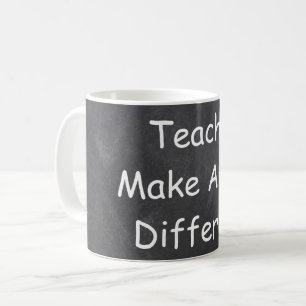 LehrerInnen verändern Geschenkidee im Chalkboard Kaffeetasse