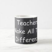 LehrerInnen verändern Geschenkidee im Chalkboard Kaffeetasse (Mittel)