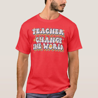 Lehrerinnen verändern Ihre Vintage Lehrerin auf de T-Shirt