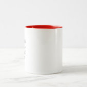 Lehrerkaffeetasse Zweifarbige Tasse (Mittel)