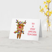 **LEHRERKARTE" KARTE (Gelbe Blume)