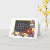 Lehrerkarte Karte (Gelbe Blume)