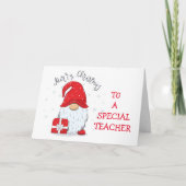 **LEHRERKARTE" KARTE (Vorderseite)