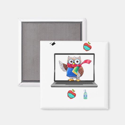 Lehrerklasse 2021 magnet (Vorderseite/Rückseite)