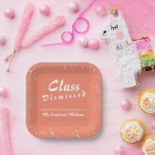 Lehrerklasse für Altersvorsorge entlassenes Party Pappteller (Party)