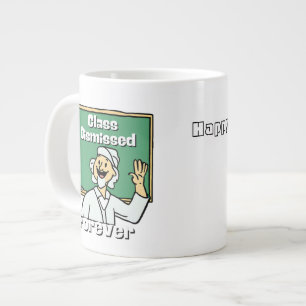 Lehrerklasse für immer entlassen Jumbo-Tasse