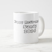 Lehrerklasse für immer entlassen Jumbo-Tasse (Vorderseite Rechts)