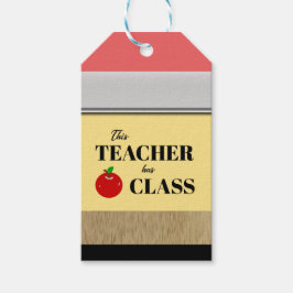 Lehrerklasse Geschenkanhänger