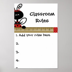 Lehrerklauseliste Poster