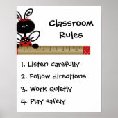 Lehrerklauseliste Poster (Vorne)