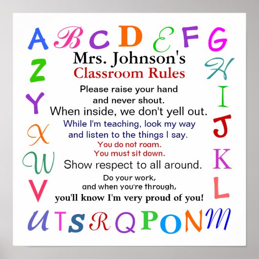 Lehrerklauselregeln # 2 vom SRF Poster (Vorne)