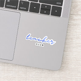 Lehrerklub Aufkleber