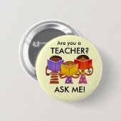 Lehrerknopf Button (Vorne & Hinten)