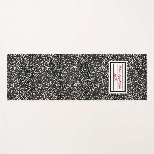 Lehrerkomposition Yogamatte (Vorderseite (Horizontal))