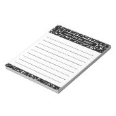 Lehrerkompositionsbuch Notizblock (Rotiert)