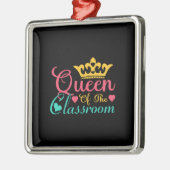 Lehrerkönigin im Klassenzimmer Ornament Aus Metall (Links)