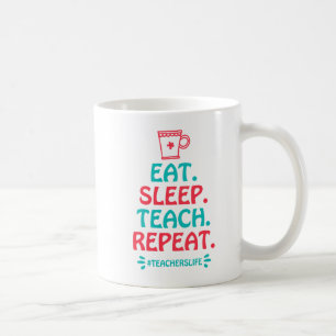 Lehrerleben 11 oz Klassischer Becher Kaffeetasse