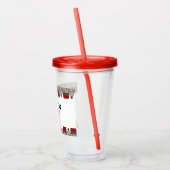 Lehrerleben Acryltrinkbecher (Links)