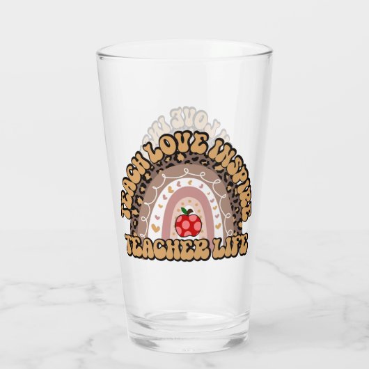 Lehrerleben Glas (Rückseite)