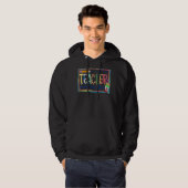 Lehrerleben mit Crayon Kinder Café Männer Frauen 1 Hoodie (Vorne ganz)