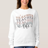 Lehrerleben Sweatshirt (Vorderseite)