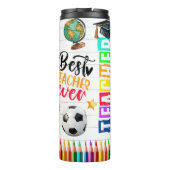 Lehrerleben Thermosbecher (Rückseite)