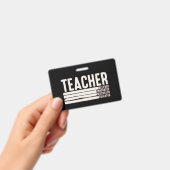 Lehrerleben Zurück zur Schule Ausweis (Handheld)