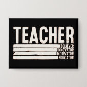 Lehrerleben Zurück zur Schule Button (Vorderseite)