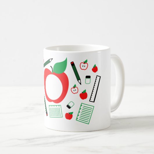 Lehrerlebenszubehör Kaffeetasse (VorderseiteRechts)