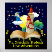 Lehrerlesung - Literaturplakat - SRF Poster (Vorne)