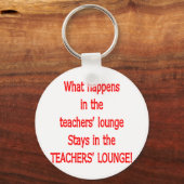 Lehrerlounge Schlüsselanhänger (Vorderseite)