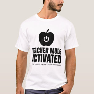 Lehrermodus aktiviert Lustiges Lehrer-Geschenk-T-S T-Shirt