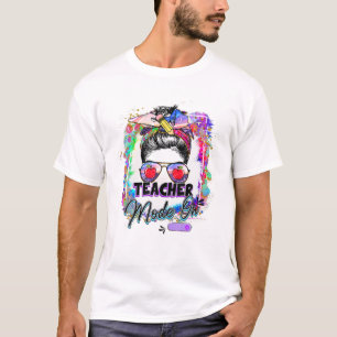 Lehrermodus auf dem unangenehmen Bun Hair T-Shirt
