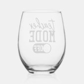 Lehrermodus AUS Weinglas Ohne Stiel (Rückseite)