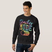 Lehrermodus der Gefärbte Krawatte am letzten Schul Sweatshirt (Vorne ganz)