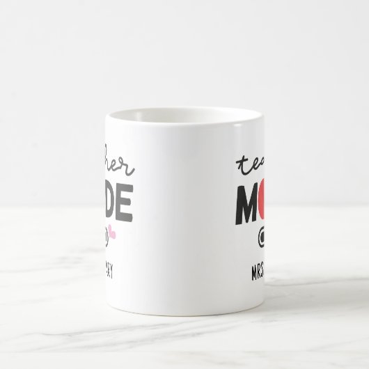 Lehrermodus eingeschaltet kaffeetasse (Mittel)