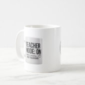 Lehrermodus eingeschaltet kaffeetasse (Vorderseite Links)