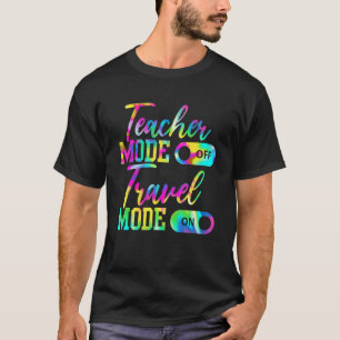 Lehrermodus im Aus-Fahrmodus auf der Gefärbte Kraw T-Shirt
